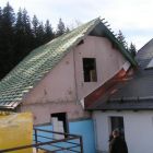 oprava a zateplení střechy penzionu Zadov